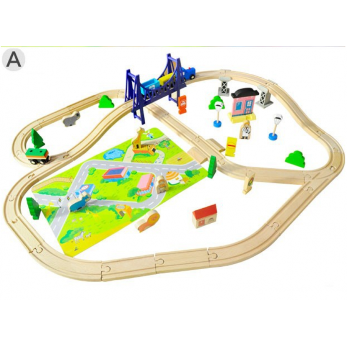 Set trenulet 65 piese